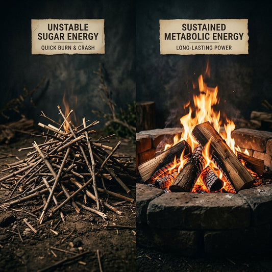 You Are Running on Kindling: The Metabolic Crisis of Sugar-Dependency